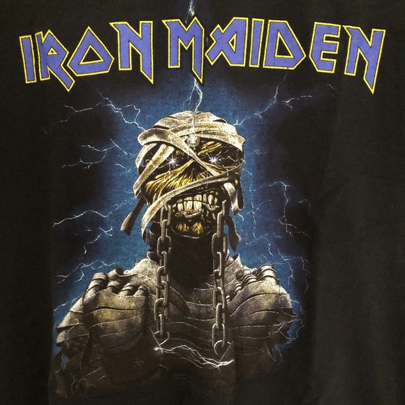 Iron Maiden vintage band tee - youth large - Picture 2 of 5